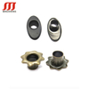 Star Shaped Custom Metal Zinc Alloy Black Gold Shoe Eyelets