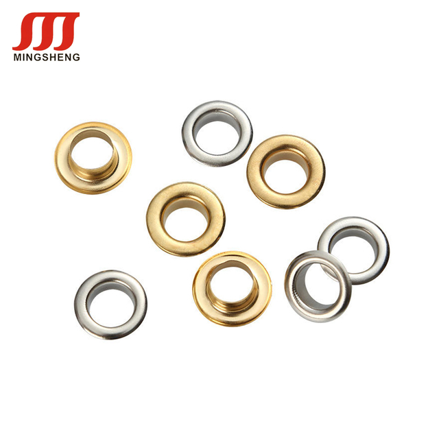 Gold Silver Plated Metal Round Shoe Lace Eyelets Grommets