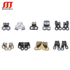 Single Hole D Ring Custom Shape Metal Boot Hardware Shoe Lace Hooks