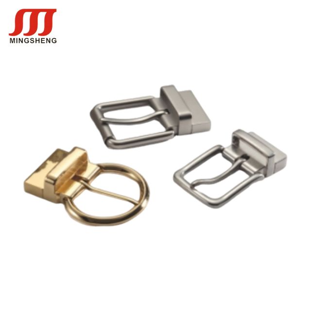 Silver Antique Metal Zinc Alloy Men's Leather Belt Pin Buckles