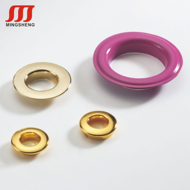 Metal Brass Gold Plated Tinny Running Shoe Lacing Grommets Eyelets