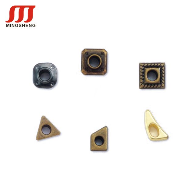 Gold Silver Plated Metal Round Shoe Lace Eyelets Grommets