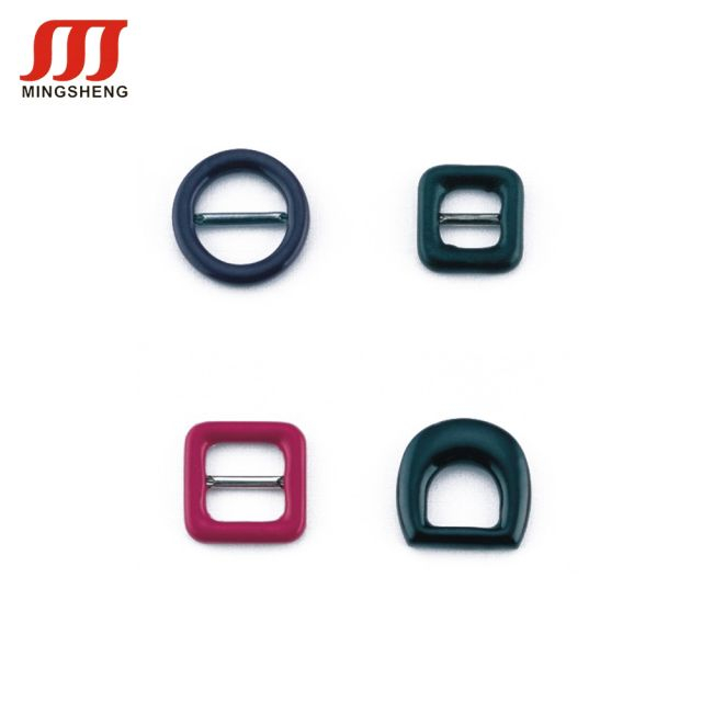 Color Customized Bag Strap Webbing Tri-glide Adjuster Buckle Slider